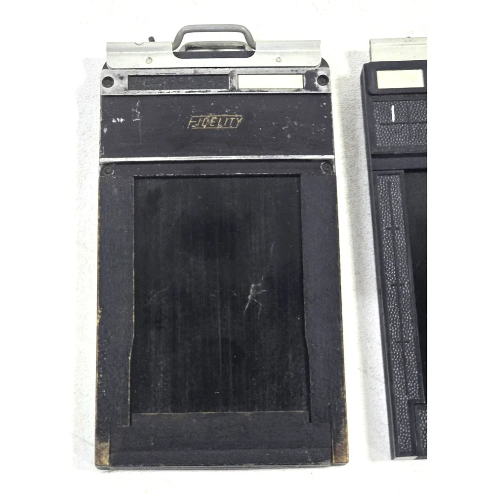 2 Vintage Lisco Regal 2-1/4 x 3-1/4 Cut Sheet Film Holders 2x3 Camera